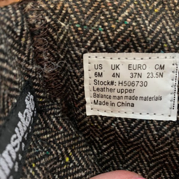 HUSH PUPPIES BROWN BOOTIES SIZE 6M - Picture 8 of 13